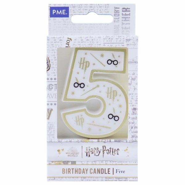 Harry Potter Candle - Number 5
